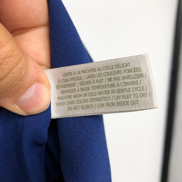 Simons' Contemporaine Blue Pencil Mini Skirt size 8 - Picture 7 of 11